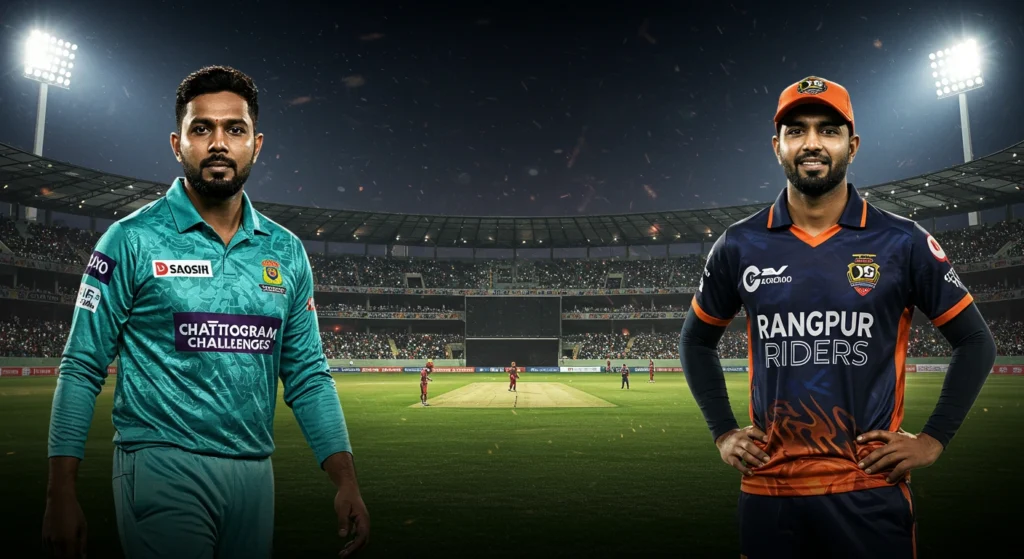 BPL 2024 Chattogram Challengers vs Rangpur Riders